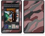 Amazon Kindle Fire (Original) Decal Style Skin - Camouflage Pink