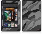 Amazon Kindle Fire (Original) Decal Style Skin - Camouflage Gray