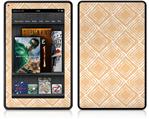 Amazon Kindle Fire (Original) Decal Style Skin - Wavey Peach