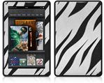 Amazon Kindle Fire (Original) Decal Style Skin - Zebra Skin