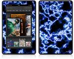Amazon Kindle Fire (Original) Decal Style Skin - Electrify Blue
