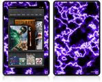 Amazon Kindle Fire (Original) Decal Style Skin - Electrify Purple