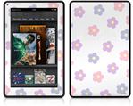 Amazon Kindle Fire (Original) Decal Style Skin - Pastel Flowers