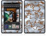 Amazon Kindle Fire (Original) Decal Style Skin - Rusted Metal