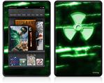 Amazon Kindle Fire (Original) Decal Style Skin - Radioactive Green