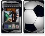 Amazon Kindle Fire (Original) Decal Style Skin - Soccer Ball