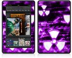 Amazon Kindle Fire (Original) Decal Style Skin - Radioactive Purple