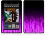 Amazon Kindle Fire (Original) Decal Style Skin - Fire Purple