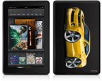 Amazon Kindle Fire (Original) Decal Style Skin - 2010 Camaro RS Yellow