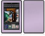 Amazon Kindle Fire (Original) Decal Style Skin - Solids Collection Lavender