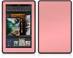 Amazon Kindle Fire (Original) Decal Style Skin - Solids Collection Pink