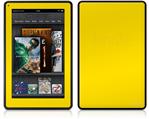 Amazon Kindle Fire (Original) Decal Style Skin - Solids Collection Yellow