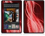 Amazon Kindle Fire (Original) Decal Style Skin - Mystic Vortex Red