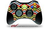Zig Zag Colors 01 - Decal Style Skin fits Microsoft XBOX 360 Wireless Controller (CONTROLLER NOT INCLUDED)