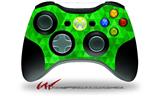 Triangle Mosaic Green - Decal Style Skin fits Microsoft XBOX 360 Wireless Controller (CONTROLLER NOT INCLUDED)