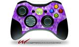 Triangle Mosaic Purple - Decal Style Skin fits Microsoft XBOX 360 Wireless Controller (CONTROLLER NOT INCLUDED)
