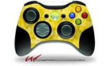 Triangle Mosaic Yellow - Decal Style Skin fits Microsoft XBOX 360 Wireless Controller (CONTROLLER NOT INCLUDED)