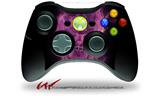 Flaming Fire Skull Hot Pink Fuchsia - Decal Style Skin fits Microsoft XBOX 360 Wireless Controller (CONTROLLER NOT INCLUDED)