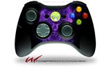 Flaming Fire Skull Purple - Decal Style Skin fits Microsoft XBOX 360 Wireless Controller (CONTROLLER NOT INCLUDED)