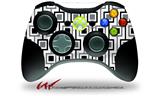 Squares In Squares - Decal Style Skin fits Microsoft XBOX 360 Wireless Controller (CONTROLLER NOT INCLUDED)