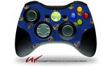 Anchors Away Blue - Decal Style Skin fits Microsoft XBOX 360 Wireless Controller (CONTROLLER NOT INCLUDED)