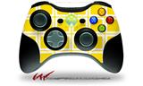 Squared Yellow - Decal Style Skin fits Microsoft XBOX 360 Wireless Controller (CONTROLLER NOT INCLUDED)