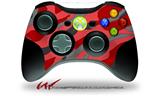 Camouflage Red - Decal Style Skin fits Microsoft XBOX 360 Wireless Controller (CONTROLLER NOT INCLUDED)
