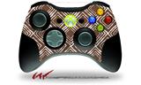 Wavey Chocolate Brown - Decal Style Skin fits Microsoft XBOX 360 Wireless Controller (CONTROLLER NOT INCLUDED)