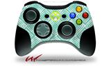 Wavey Seafoam Green - Decal Style Skin fits Microsoft XBOX 360 Wireless Controller (CONTROLLER NOT INCLUDED)