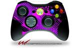 Halftone Splatter Hot Pink Purple - Decal Style Skin fits Microsoft XBOX 360 Wireless Controller (CONTROLLER NOT INCLUDED)