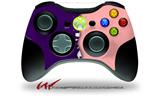 Ripped Colors Purple Pink - Decal Style Skin fits Microsoft XBOX 360 Wireless Controller (CONTROLLER NOT INCLUDED)