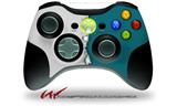 Ripped Colors Gray Seafoam Green - Decal Style Skin fits Microsoft XBOX 360 Wireless Controller (CONTROLLER NOT INCLUDED)
