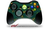 Anchors Away Hunter Green - Decal Style Skin fits Microsoft XBOX 360 Wireless Controller (CONTROLLER NOT INCLUDED)