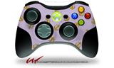 Anchors Away Lavender - Decal Style Skin fits Microsoft XBOX 360 Wireless Controller (CONTROLLER NOT INCLUDED)