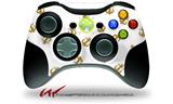 Anchors Away White - Decal Style Skin fits Microsoft XBOX 360 Wireless Controller (CONTROLLER NOT INCLUDED)