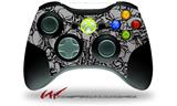 Scattered Skulls Gray - Decal Style Skin fits Microsoft XBOX 360 Wireless Controller (CONTROLLER NOT INCLUDED)