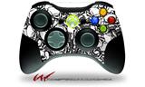 Scattered Skulls White - Decal Style Skin fits Microsoft XBOX 360 Wireless Controller (CONTROLLER NOT INCLUDED)