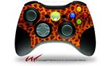Fractal Fur Cheetah - Decal Style Skin fits Microsoft XBOX 360 Wireless Controller (CONTROLLER NOT INCLUDED)