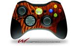Fractal Fur Tiger - Decal Style Skin fits Microsoft XBOX 360 Wireless Controller (CONTROLLER NOT INCLUDED)