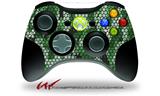 HEX Mesh Camo 01 Green - Decal Style Skin fits Microsoft XBOX 360 Wireless Controller (CONTROLLER NOT INCLUDED)
