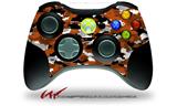 WraptorCamo Digital Camo Burnt Orange - Decal Style Skin fits Microsoft XBOX 360 Wireless Controller (CONTROLLER NOT INCLUDED)