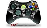 WraptorCamo Digital Camo Gray - Decal Style Skin fits Microsoft XBOX 360 Wireless Controller (CONTROLLER NOT INCLUDED)