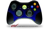 Smooth Fades Blue Black - Decal Style Skin fits Microsoft XBOX 360 Wireless Controller (CONTROLLER NOT INCLUDED)