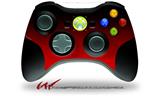 Smooth Fades Red Black - Decal Style Skin fits Microsoft XBOX 360 Wireless Controller (CONTROLLER NOT INCLUDED)