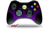 Smooth Fades Purple Black - Decal Style Skin fits Microsoft XBOX 360 Wireless Controller (CONTROLLER NOT INCLUDED)