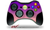 Smooth Fades Pink Purple - Decal Style Skin fits Microsoft XBOX 360 Wireless Controller (CONTROLLER NOT INCLUDED)