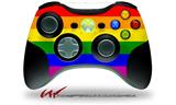 Rainbow Stripes - Decal Style Skin fits Microsoft XBOX 360 Wireless Controller (CONTROLLER NOT INCLUDED)