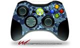 WraptorCamo Old School Camouflage Camo Navy - Decal Style Skin fits Microsoft XBOX 360 Wireless Controller (CONTROLLER NOT INCLUDED)