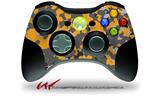 WraptorCamo Old School Camouflage Camo Orange - Decal Style Skin fits Microsoft XBOX 360 Wireless Controller (CONTROLLER NOT INCLUDED)