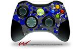 WraptorCamo Old School Camouflage Camo Blue Royal - Decal Style Skin fits Microsoft XBOX 360 Wireless Controller (CONTROLLER NOT INCLUDED)